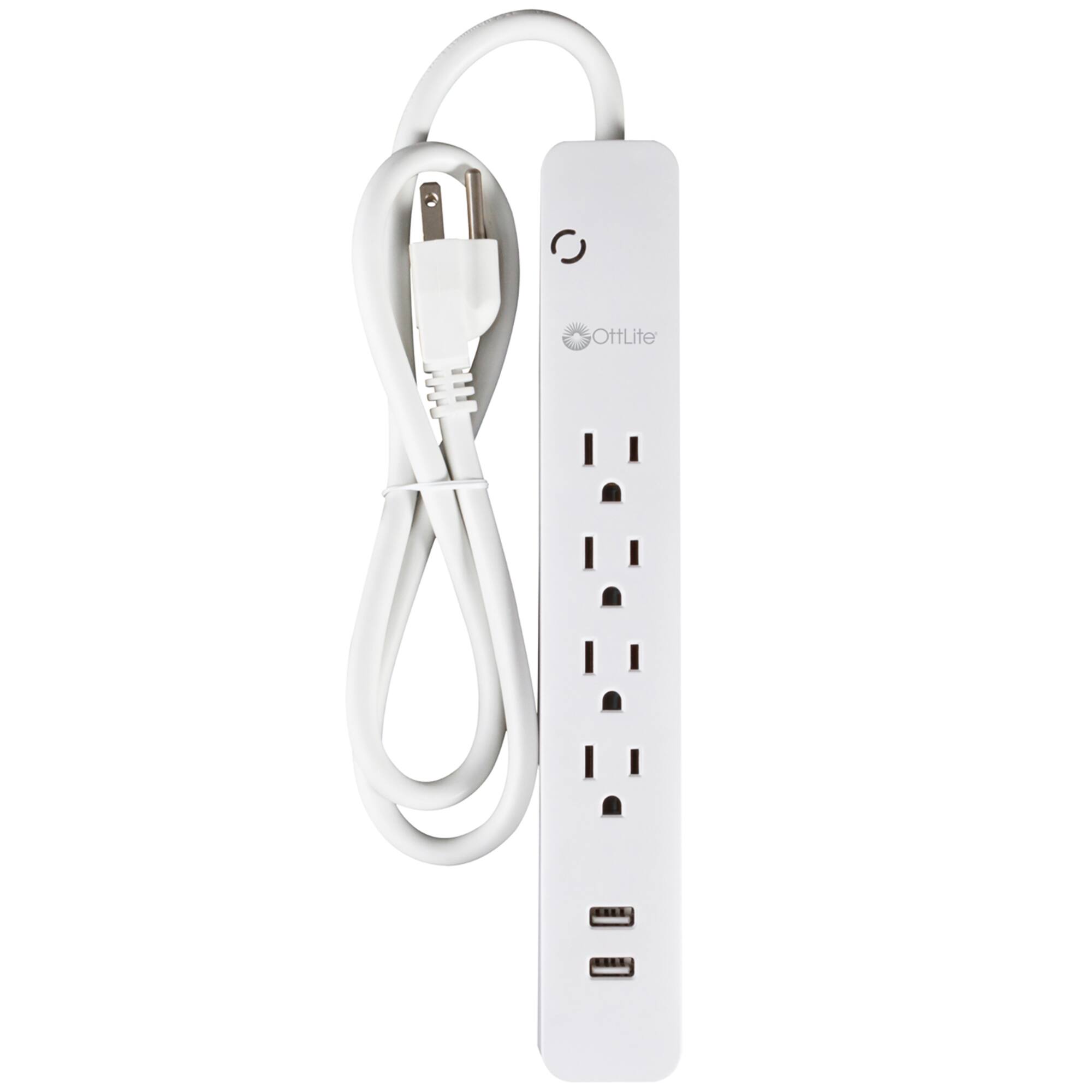 OttLite Charge & Protect Power Strip